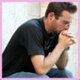 man praying